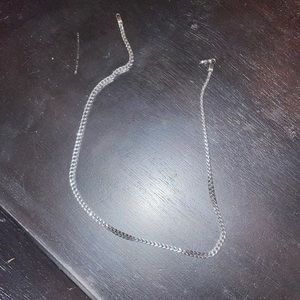 3MM Silver Plated Franco Link Chain 18 inches